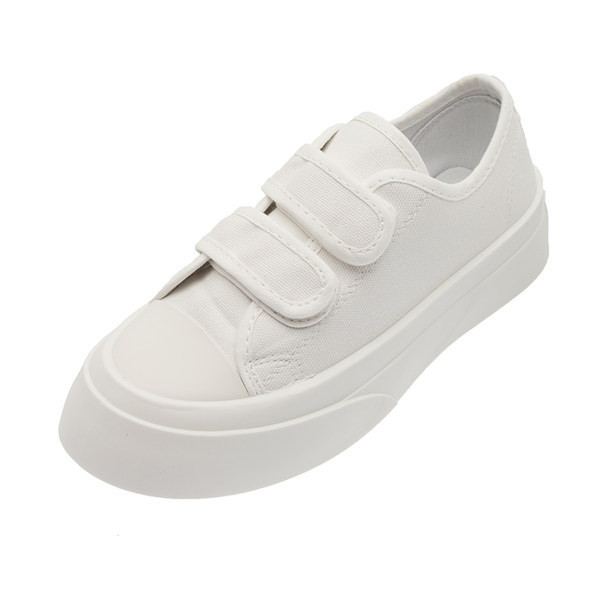 Kahes värvitoonis kleebistega naiste tekstiilist tossud