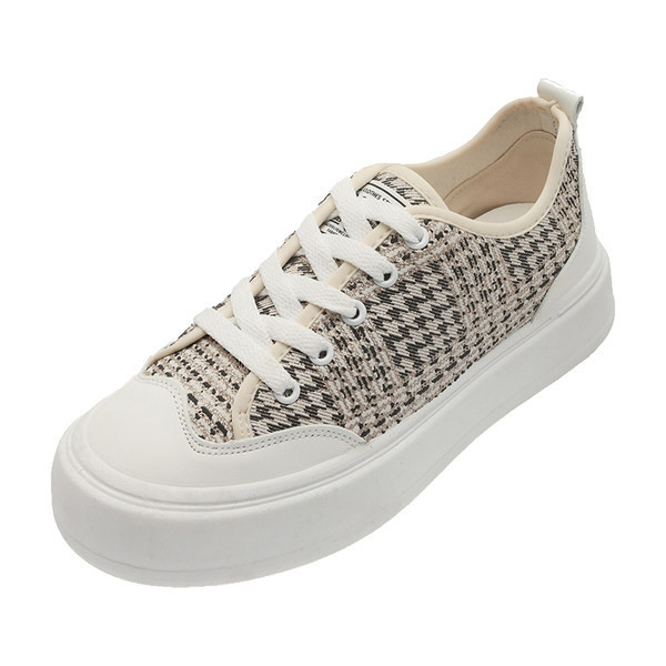 Γυναικεία casual πάνινα παπούτσια σε τρία χρώματα με κορδόνια