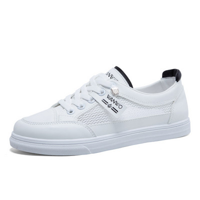 Jauns sieviešu elpojošo kedu modelis ar plakanu zoli