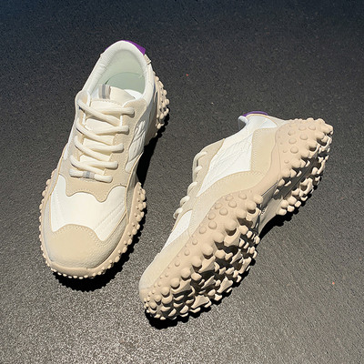 Jauns sieviešu kedu modelis no eko zamšādas un tekstila