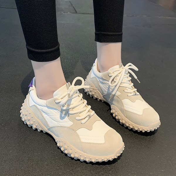 Jauns sieviešu kedu modelis no eko zamšādas un tekstila