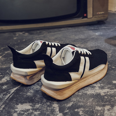 Öko-nahast ja kangast igapäevased tossud