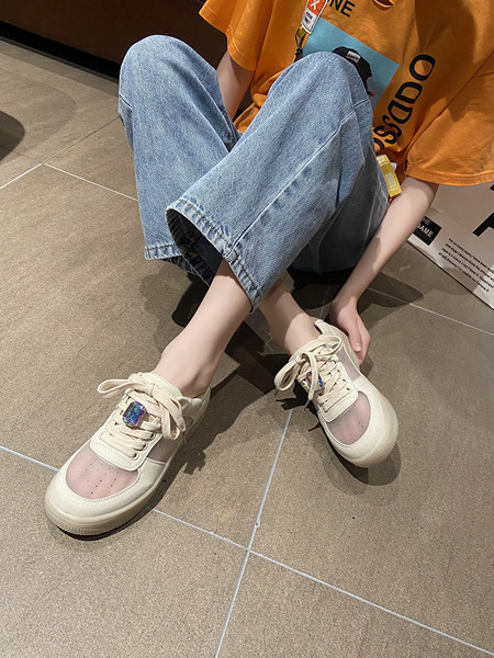 Ljetne ženske prozračne tenisice s prozirnim dijelovima