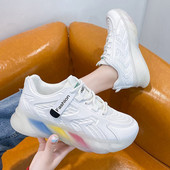 Ženske tenisice od eko kože i štofa