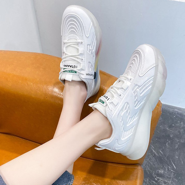 Ženske tenisice od eko kože i štofa