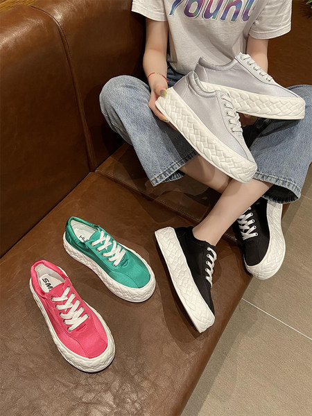 Canvas naiste tossud lameda 5 cm tallaga