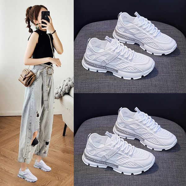 Νέο μοντέλοΓυναικεία casual αθλητικά  παπούτσια με κορδόνια