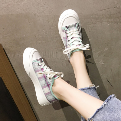 Lameda tallaga ruudulised naiste tossud