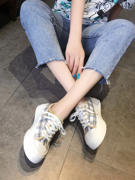 Lameda tallaga ruudulised naiste tossud