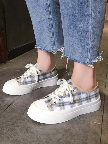 Lameda tallaga ruudulised naiste tossud