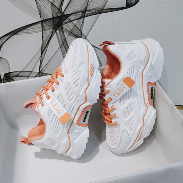 Νέο μοντέλο Γυναικεία casual αθλητικά  παπούτσια και τραχιά σόλα