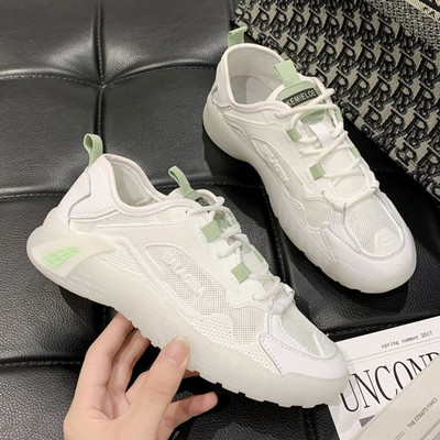 Νέο μοντέλο Γυναικεία casual αθλητικά παπούτσια από ύφασμα και κορδόνια