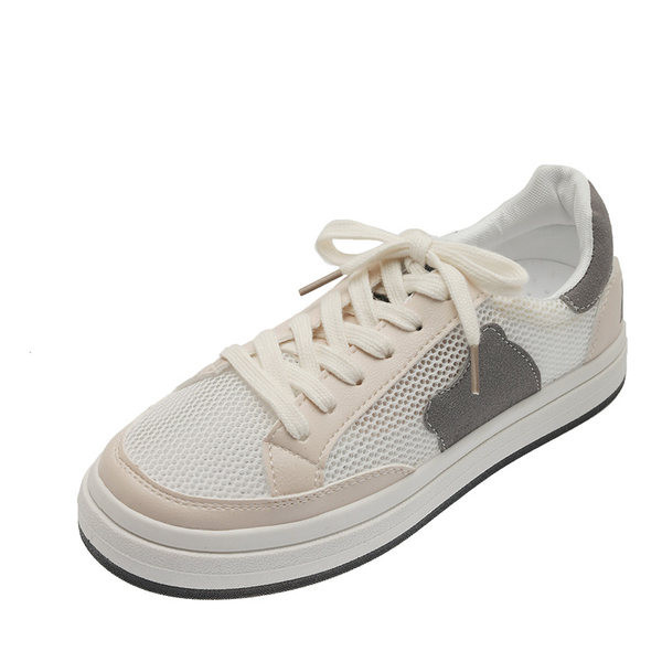 Sieviešu kedas ar aplikāciju un saitēm divās krāsās