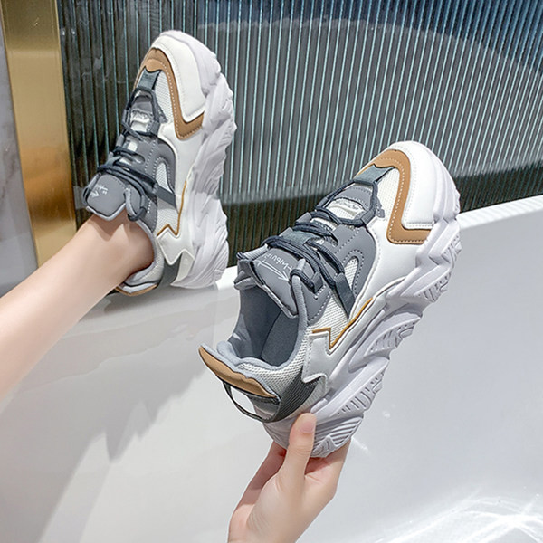 Ženske tenisice s grubim đonom 5,5 cm