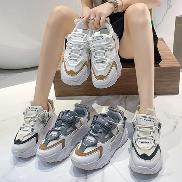 Ženske tenisice s grubim đonom 5,5 cm