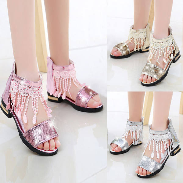 Παιδικά σανδάλια με αγκράφα και δερμάτινο λουράκι