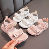 Ikdienas bērnu sandales meitenēm ar velcro aizdari