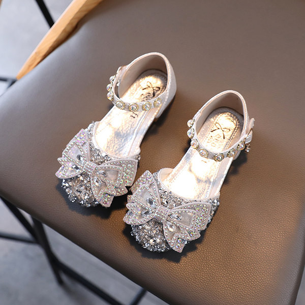 Uus mudel paela ja kivikestega laste sandaalid