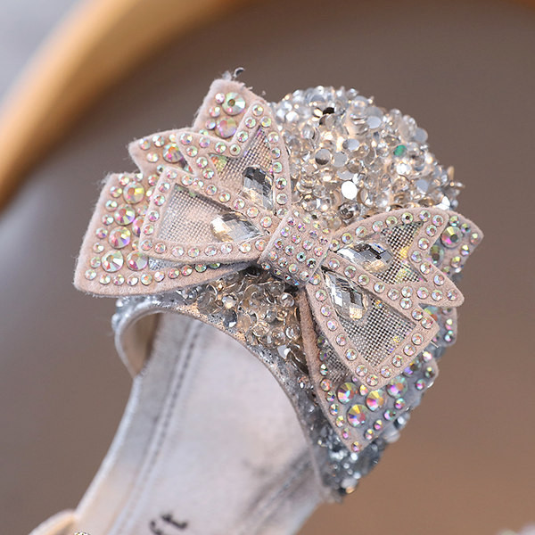 Uus mudel paela ja kivikestega laste sandaalid