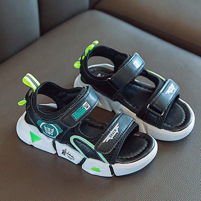 Dječje sandale za djevojčice s čičak zakrpama za svaki dan i plažu