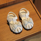 Νέο μοντέλο παιδικά σανδάλια με διαοσμητιές πέτρες και στερέωση βελκρό