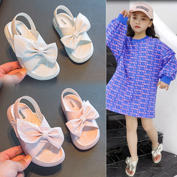 Uus mudel ökonahast paelaga laste sandaalid