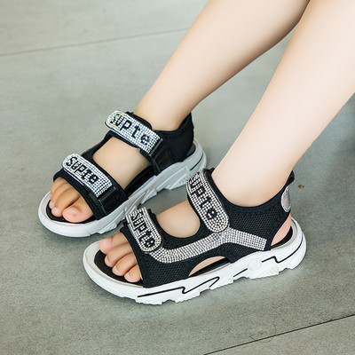 Νέο μοντέλο παιδικά σανδάλια με διακοσμητικές πέτρες σε τρία χρώματα