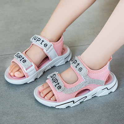 Νέο μοντέλο παιδικά σανδάλια με διακοσμητικές πέτρες σε τρία χρώματα