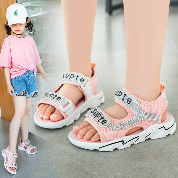 Νέο μοντέλο παιδικά σανδάλια με διακοσμητικές πέτρες σε τρία χρώματα