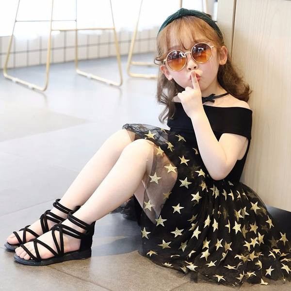 Öko-seemisnahast ja tõmblukuga laste sandaalid