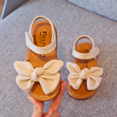 Jauns bērnu sandaļu modelis ar lentīti - meitenēm