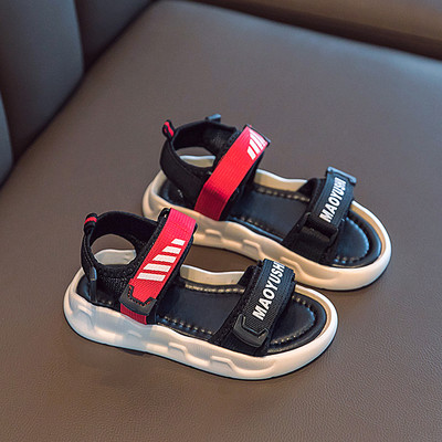 Novi model ljetnih tekstilnih sandala sa natpisima i čičkom