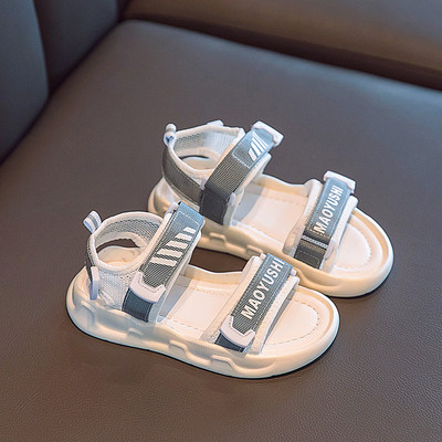 Novi model ljetnih tekstilnih sandala sa natpisima i čičkom