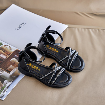 Jauns bērnu sandaļu modelis ar rāvējslēdzēju un lenti