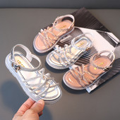 Μοντέρνα σανδάλια για κορίτσια με πέτρινη διακόσμηση