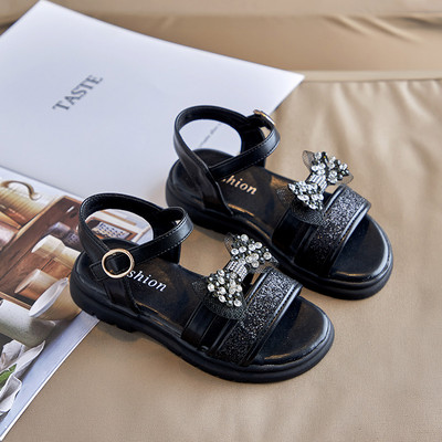 Särava efektiga laste sandaalid tüdrukutele