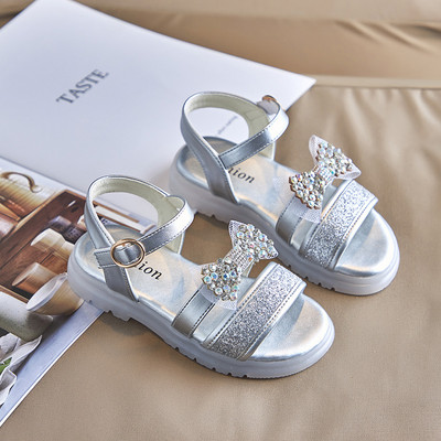 Särava efektiga laste sandaalid tüdrukutele