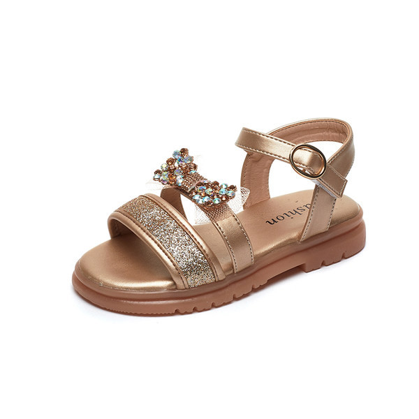 Särava efektiga laste sandaalid tüdrukutele