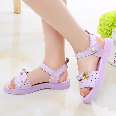 Vabaaja laste sandaalid kunstnahast takjakinnitusega