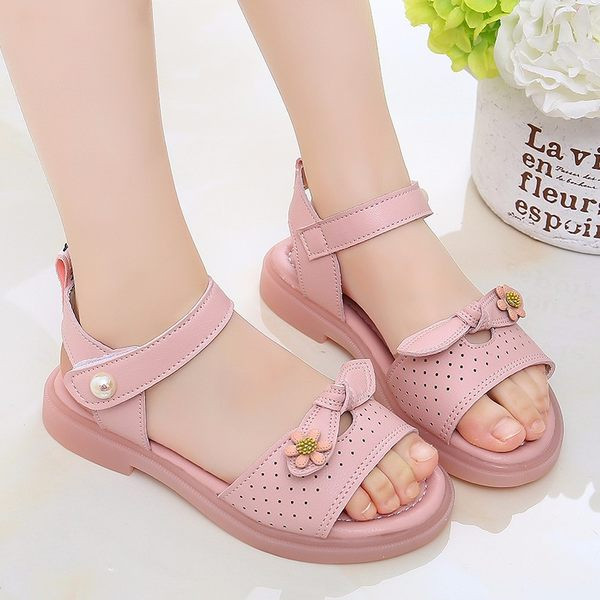 Vabaaja laste sandaalid kunstnahast takjakinnitusega