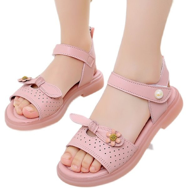 Vabaaja laste sandaalid kunstnahast takjakinnitusega