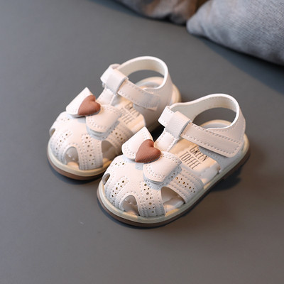 Dječje sandale za djevojčice od eko kože sa naljepnicama