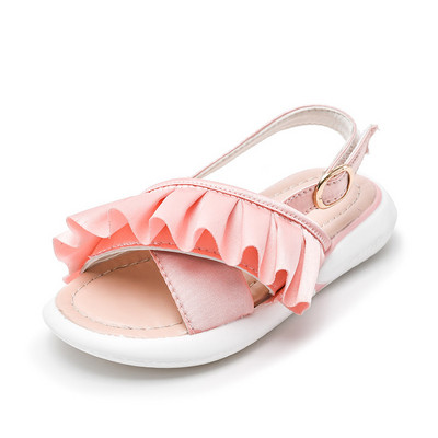 Bērnu vasaras sandales ar sprādzi un lokām