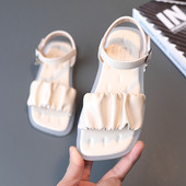 Ležerne sandale od umjetne kože za djevojčice