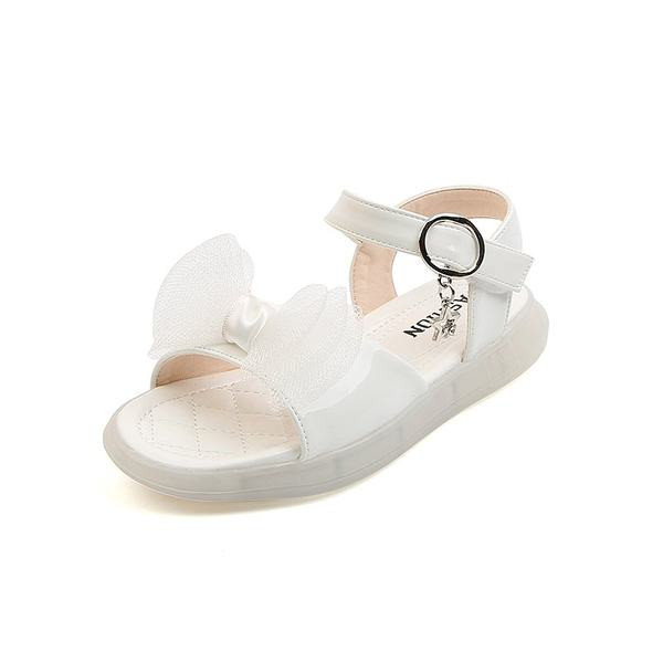 Μοντέρνα έκο  δερμάτινα σανδάλια με φωτεινή σόλα