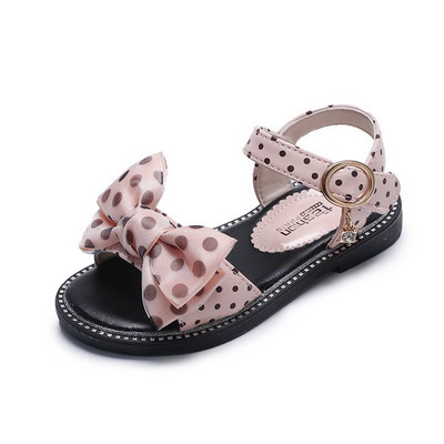 Moodsad täpilise paelaga laste sandaalid