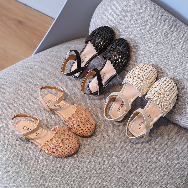 Laste suvised takjapaelaga sandaalid