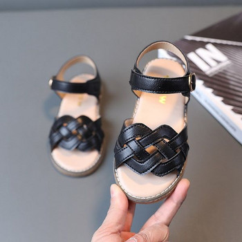 Νέο μοντέλο παιδικά σανδάλια για κορίτσια από οικολογικό δέρμα με αγκράφα