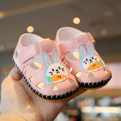 Bērnu ikdienas sandales ar krāsainu aplikāciju vairākās krāsās