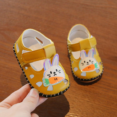 Bērnu ikdienas sandales ar krāsainu aplikāciju vairākās krāsās